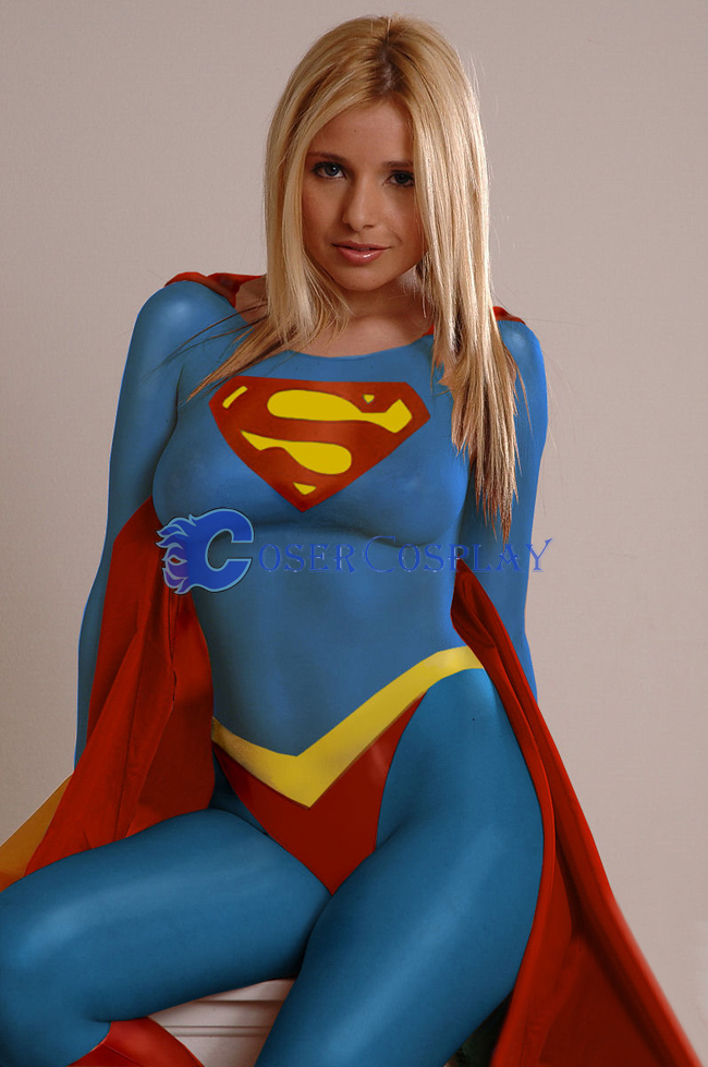 Supergirl Dress Sexy Halloween Costumes For Women